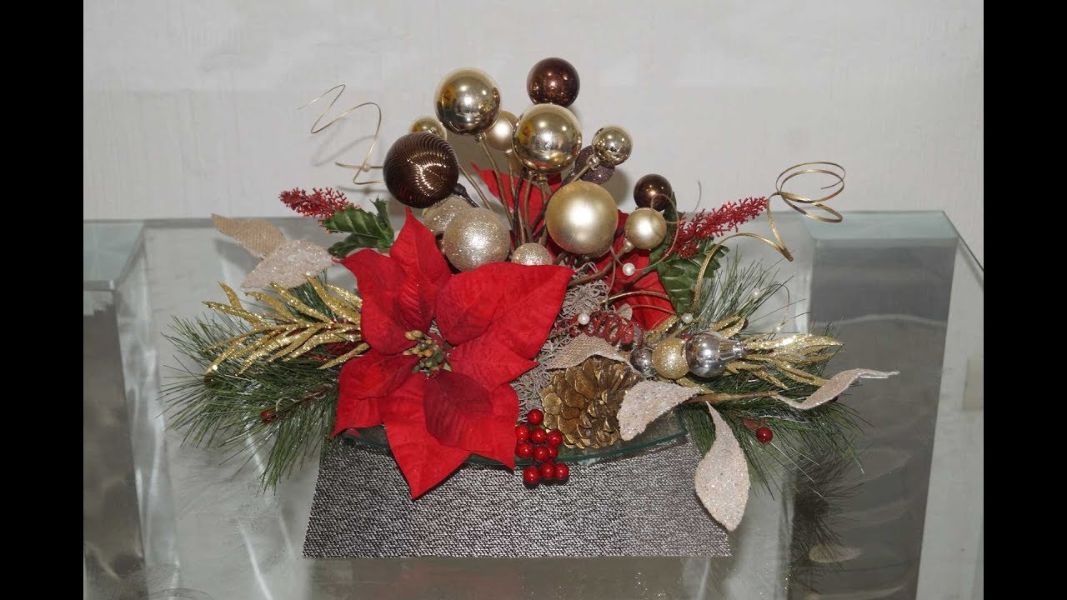 como decorar mi comedor en navidad con esferas