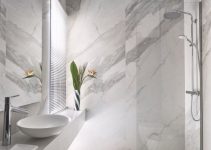 2 diseños de como decorar un baño moderno y recubrimientos