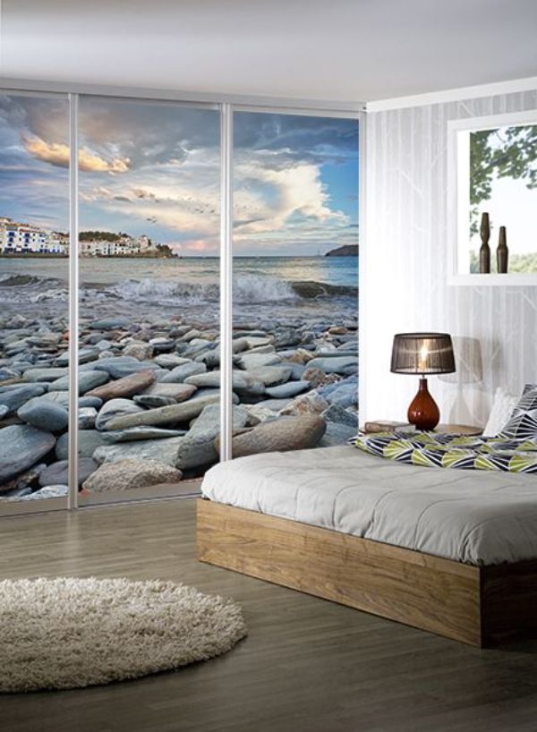 decoración de casas de playa modernas foto murales