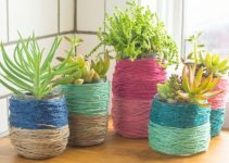 4 ideas en como decorar macetas de plastico originales