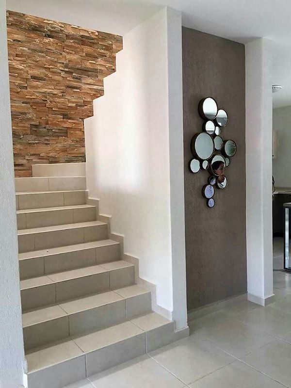 decoracion de escaleras interiores adornos modernos