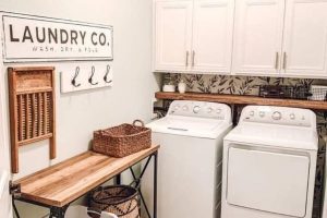 5 ideas en decoracion de lavanderias modernas pequeñas