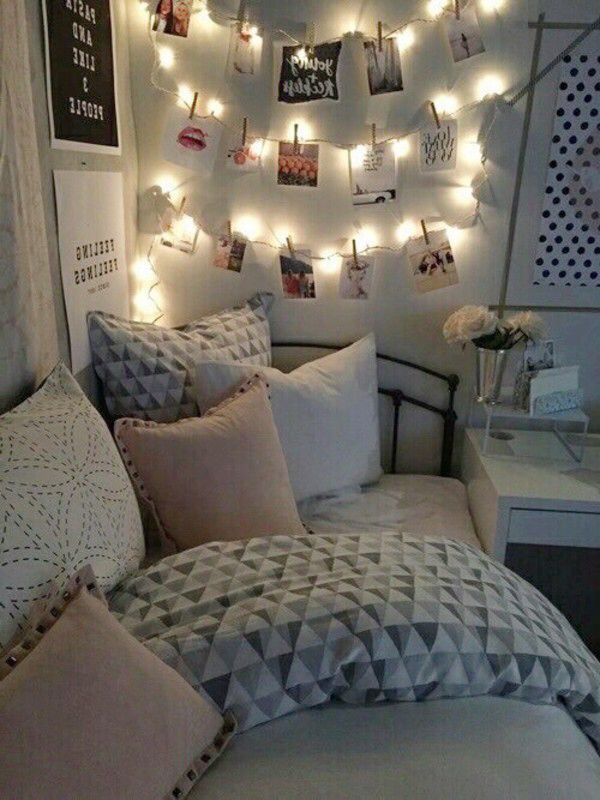 luces decorativas para cuarto con fotos