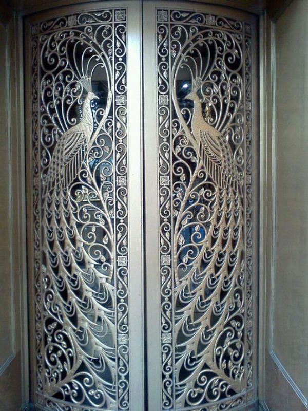 modelos de puertas metalicas coloniales estupendos detalles
