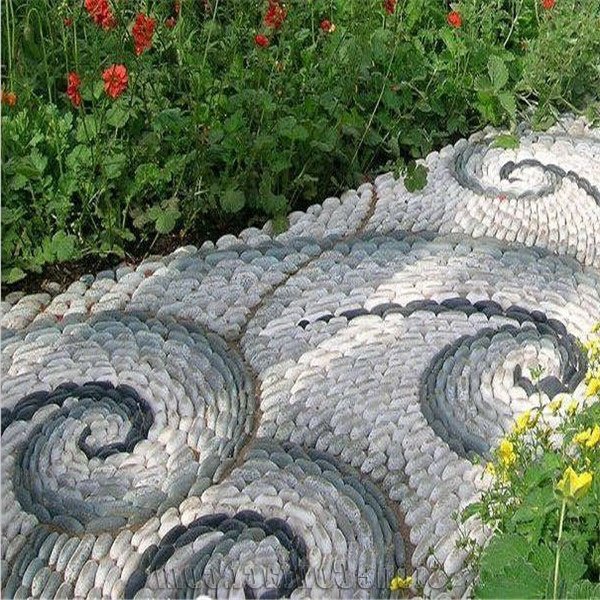 decorar jardín con piedras para realizar caminos