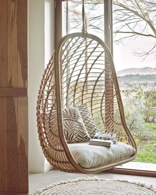 ideas de muebles para exteriores sillas colgantes