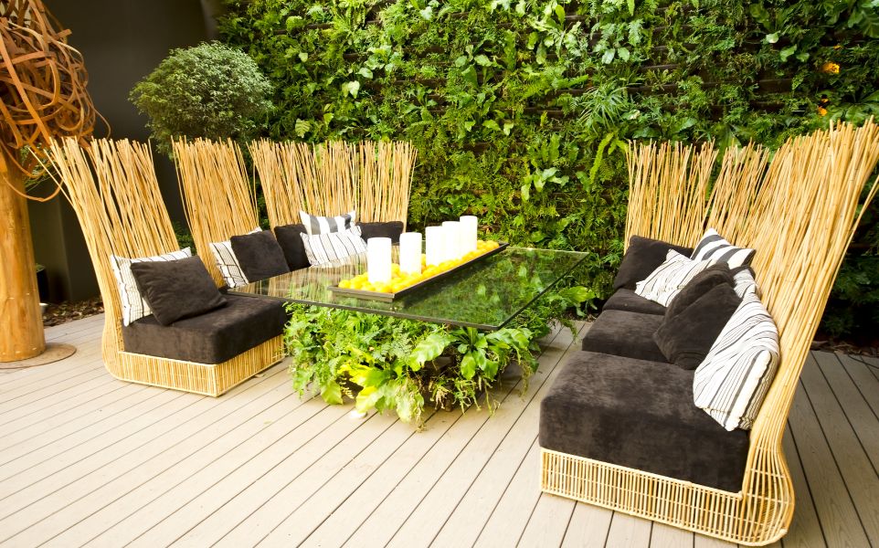 decorar terrazas estilo japones muebles creativos