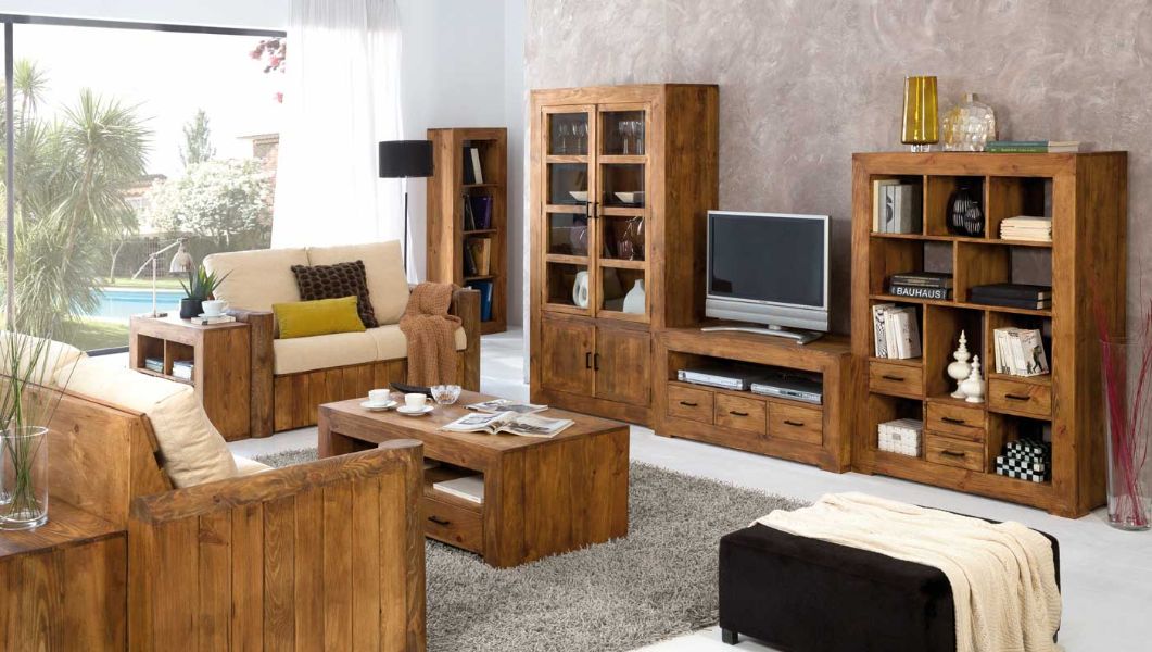 muebles de madera para rusticos