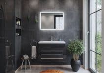 2 ideas para baños modernos color gris y alta distinción