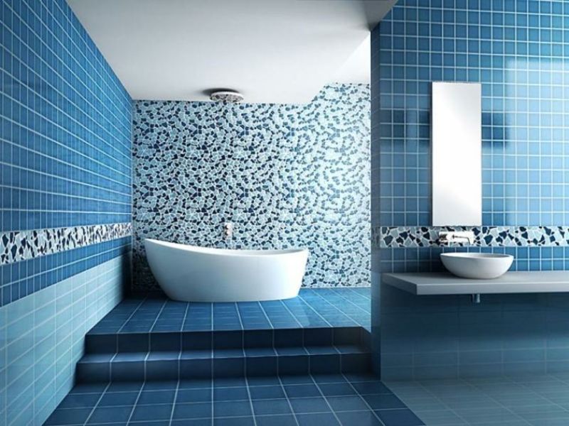 colores azulejos para baños azulado