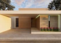 Hermosas casas minimalistas de una planta decoración 2022