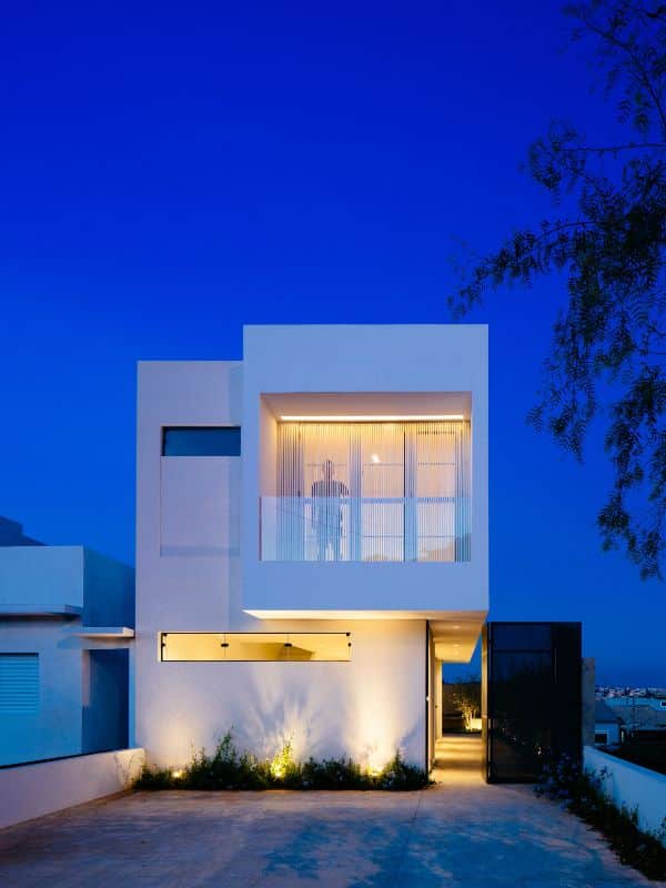 diseños de casa minimalista de dos pisos
