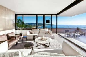 Decoración de casa minimalista de playa en sus 2 modalidades