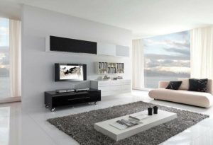 diseño de salas minimalistas estilos muebles