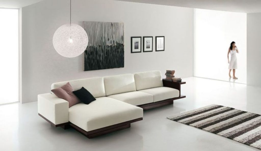 diseño de salas minimalistas tonos