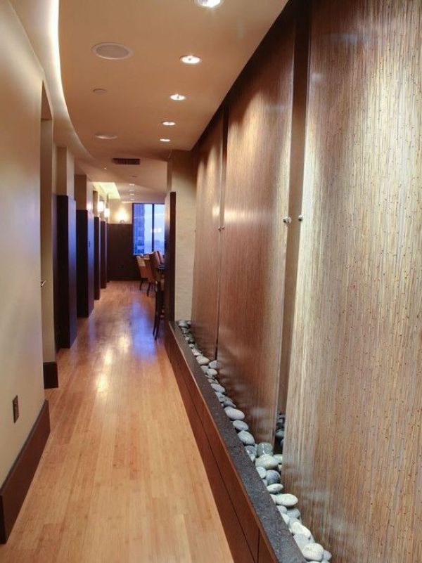 diseño de pasillos interiores ideas a nivel de piso