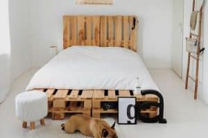 4 ideas en decoración camas de palets y cabeceras