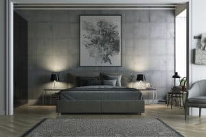 cuartos pintados de gris elegancia