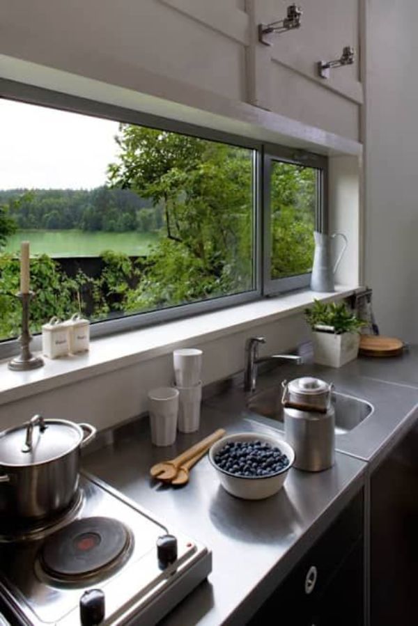 diseño de ventana para cocina rectangulares